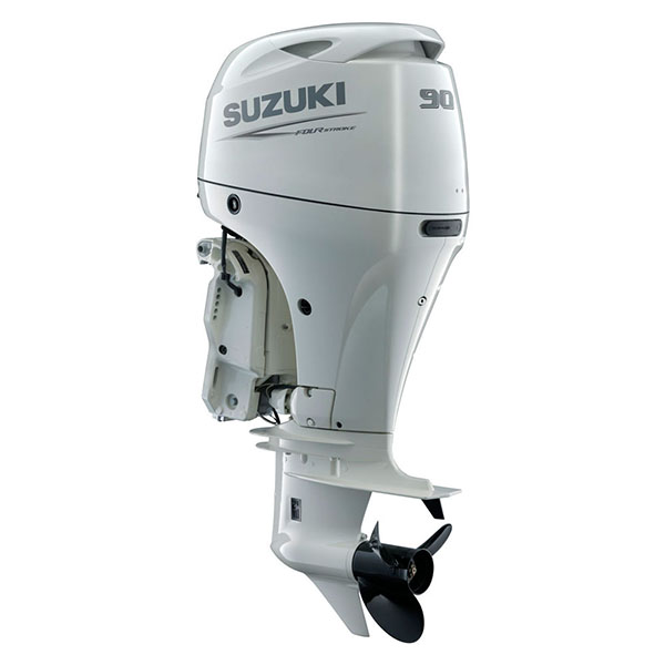 Лодочный мотор Suzuki DF 90 ATL белый
