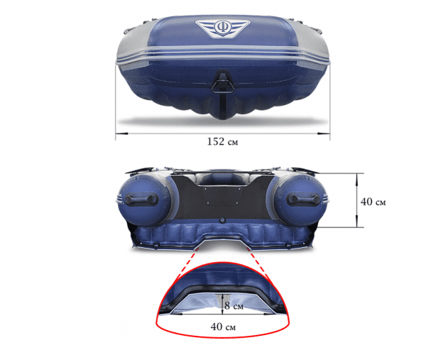 Лодка ПВХ ФЛАГМАН DK 390 Igla Jet