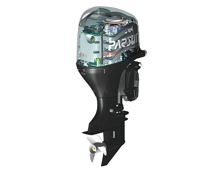 Лодочный мотор GOLFSTREAM F130FEX-T-EFI-L левое вращение (для спарки)