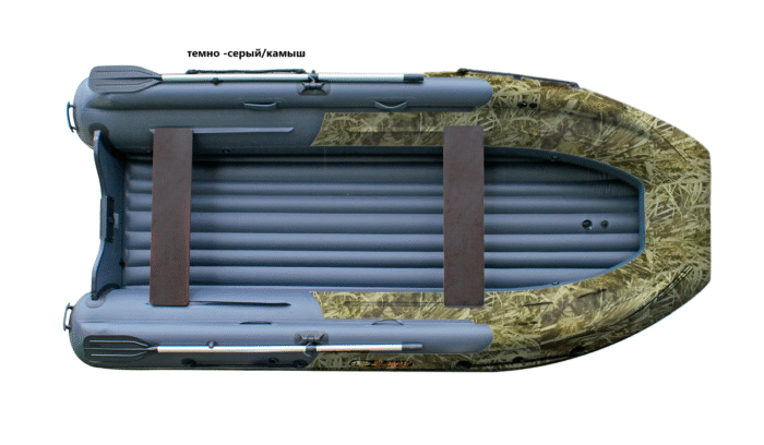 Лодка Reef Triton 425 Fi S-Max с интегрированным фальшбортом